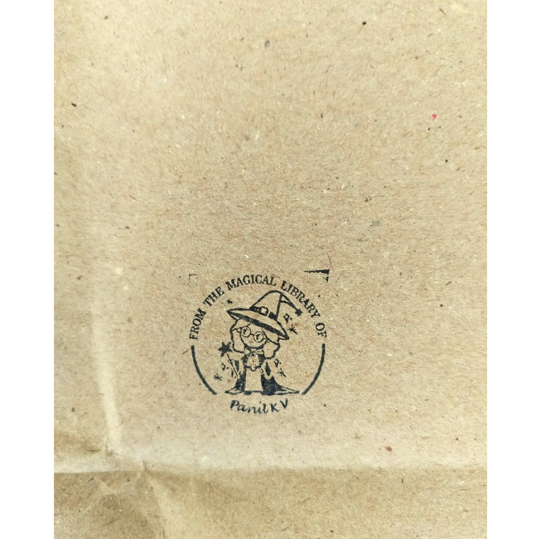 Ocean & Moon -Personalised Book Stamp with Your Name