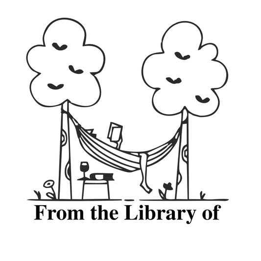 Lazy Reader - Personalised Book Stamp with Your Name