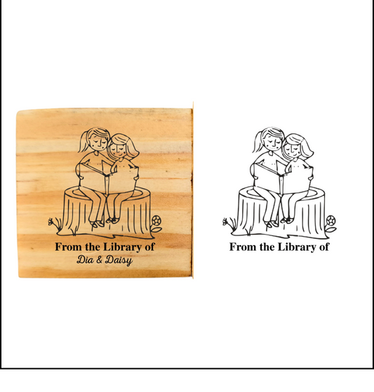 Co-Reader -Personalised Book Stamp with Your Name