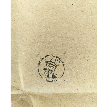 Ocean & Moon -Personalised Book Stamp with Your Name