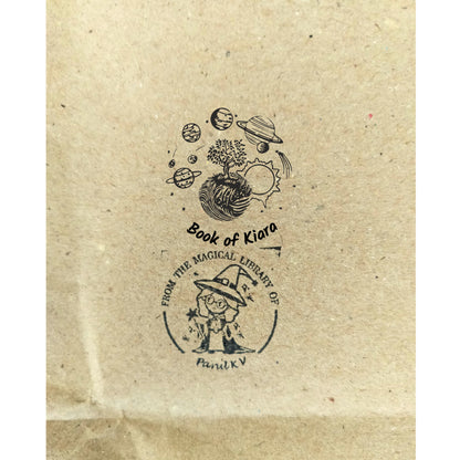 Panda lover - -Personalised Book Stamp with Your Name