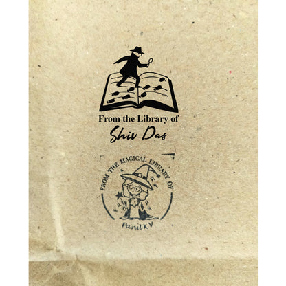 Mr Detective -Personalised Book Stamp with Your Name