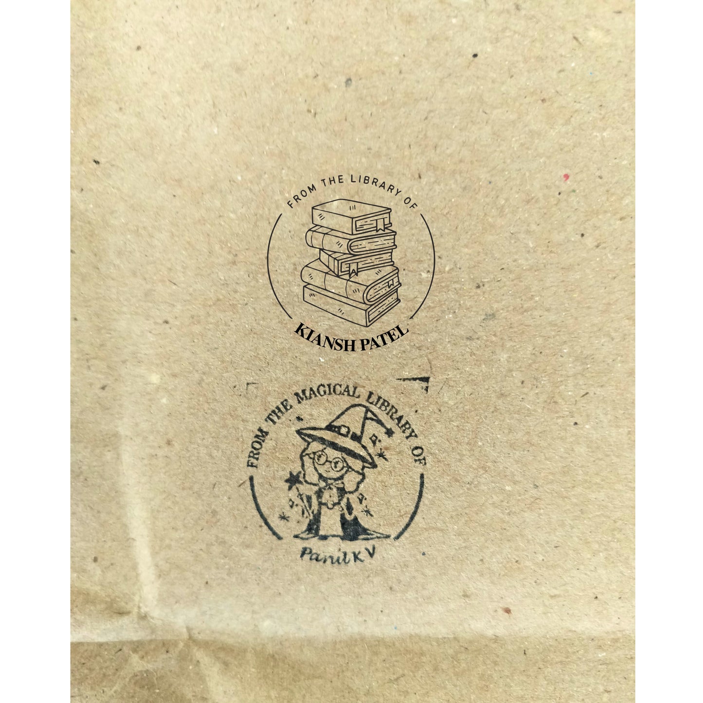 BookWorm - Personalised Book Stamp with Your Name