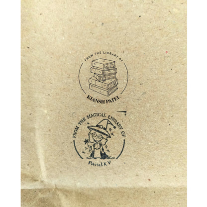 BookWorm - Personalised Book Stamp with Your Name