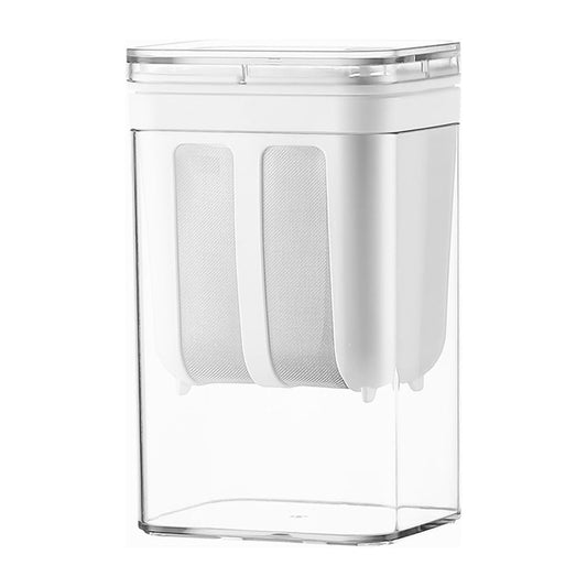 Kunya 1100ML Yogurt Filter Strainer BPA-Free Greek Yoghurt Curd Maker Multifunctional with fine mesh & lid for Coffee Soybean Milk Soup Fruit Juice