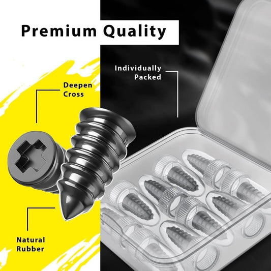10pcs Tubeless Tyre Repair Kit - Self-Service Vacuum Tire Plugs, Rubber Screw Nails for Quick Puncture Repair - Tools for Auto, Motorcycle, Car, Truck, Tractor