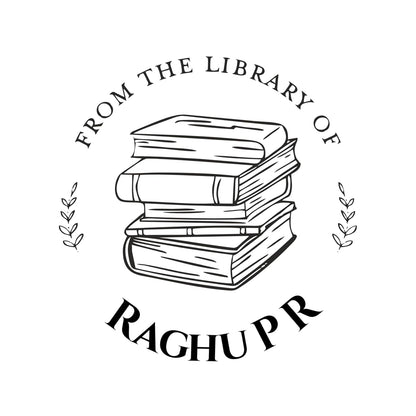 Classic Library -Personalised Book Stamp with Your Name