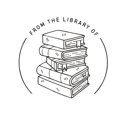 BookWorm - Personalised Book Stamp with Your Name