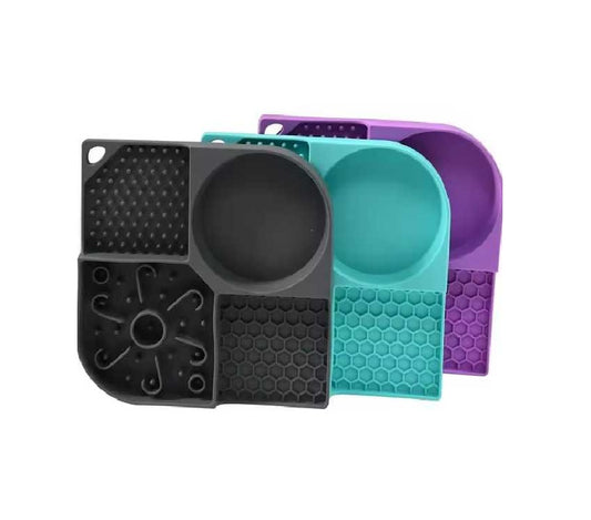 Lick Mat for Dogs and Cats, Licking Mat with Suction Cups for Dog Anxiety Relief
